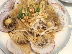 油泼扇贝-来之顺海鲜菜馆·青岛菜·始于1993(栈桥店)