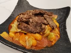 肥牛炒年糕-HONGA HONGA雄家(曹路店)