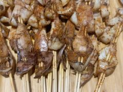 鱿鱼串-欢乐牧场海鲜烤肉自助(牡丹园店)