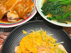 虾仁韭黄炒蛋-广州天河城购物中心