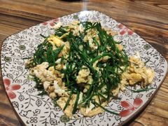 沙葱炒鸡蛋-格日勒阿妈蒙古厨房(大召店)