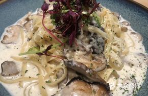Black Truffle Mushroom Fettuccine