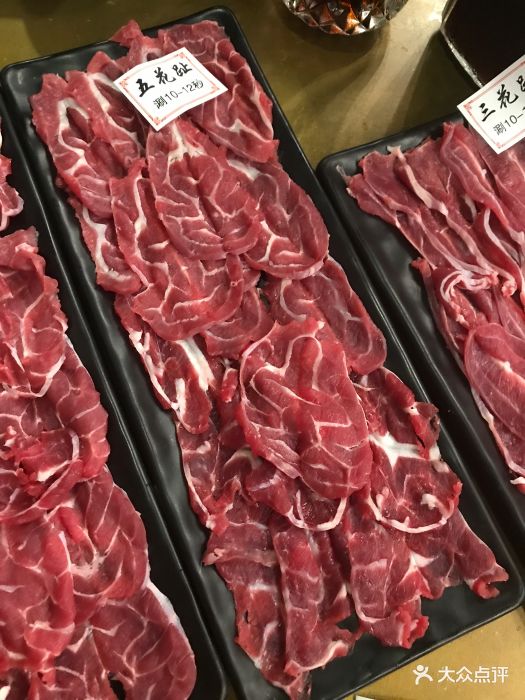 三公潮汕鲜牛肉火锅五花趾图片 - 第2张