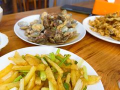 干煸土豆条-满口香饭店