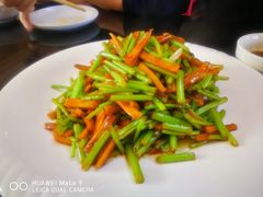 茼蒿杏鲍菇-张记美食城