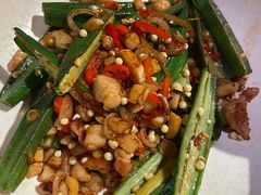 小炒秋葵-小大董·烤鸭(凤凰汇店)