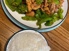 -东来菜馆•手抓海鲜家常菜•海鲜锅贴(鸽子窝店)