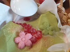 抹茶奶豆腐-孙盛兴奥灶面馆·蟹黄面·三虾面(山塘街总店)