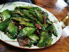 凉瓜炒驴肉-贤鲁岛贤溪农庄