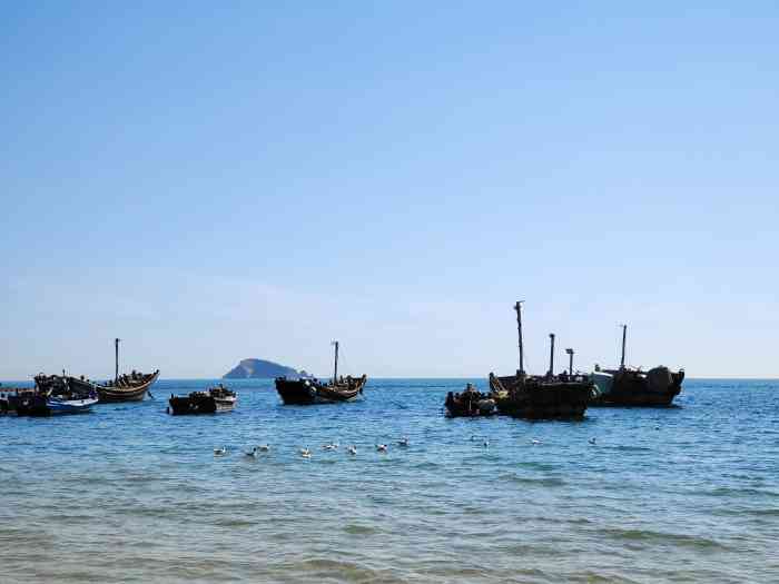 流清河沙滩-"93还是之前 崂山流清景区的摄影基地93.