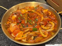 新疆炒米粉-福苗小骆驼烧烤(大唐不夜城店)