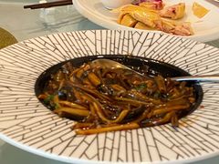 清炒鳝丝-老洋房花园饭店(绍兴路店)