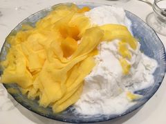 芒果椰汁雪花冰-鹿港小镇(悠唐店)