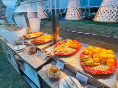 -JW万豪厨房餐厅·滨海草坪烧烤·海鲜·海景(三亚绿发山海天JW万豪酒店)