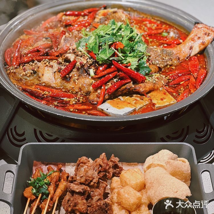 自家养殖江团鱼|这家店的烤鱼实在太新鲜啦‼️