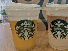 百香果桃桃茶云乌龙饮品-星巴克(北京王府井店)