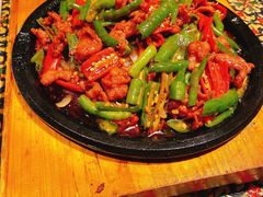 铁板米椒牛肉-城南往事·鲁菜济南菜(软件园美莲广场店)