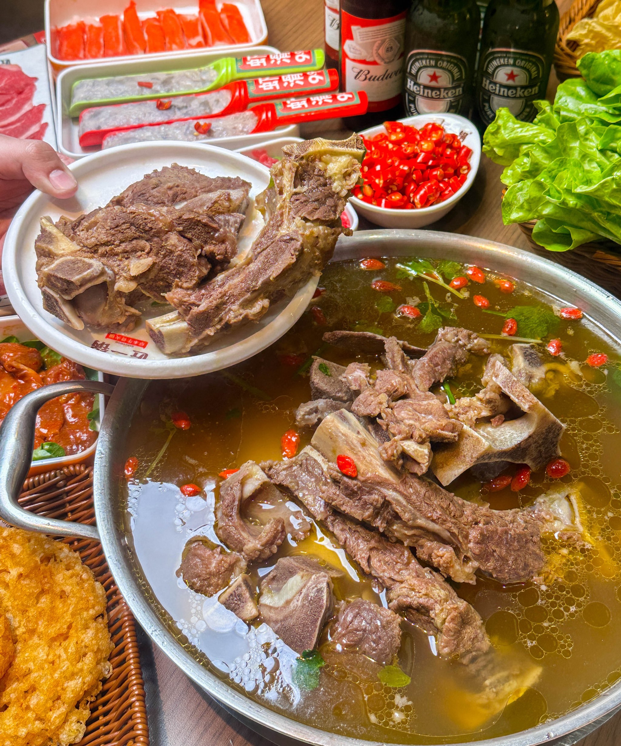 匠一锅草本牛排火锅