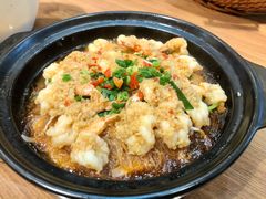 生焖开边虾-有红鸡毛店·川菜(建设路店)