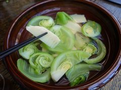 泉水煮云南苦菜-泓0871臻选云南菜·味庄