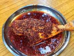 烤巴掌耗儿鱼-袁师傅烤肉(弹子石店)