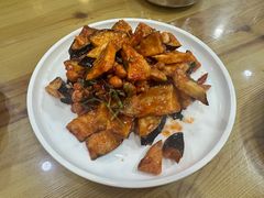 穆鑫楼炸茄子-穆鑫楼食府