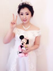 贺贺工作室新娘跟妆-贺贺新娘造型婚纱店