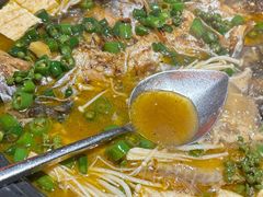 -探鱼·鲜青椒爽麻烤鱼(广州欣荣广场店)