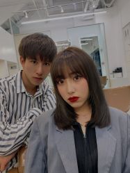 -I+造型烫发染发