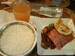 厚切牛肉火腿饭-大家乐(广州白云三元里2店)