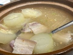 潮式粉肠花肉煲节瓜-点都德·毕德寮