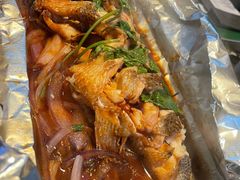 酱烤活鲈鱼-新白鹿餐厅(虹桥南丰城店)