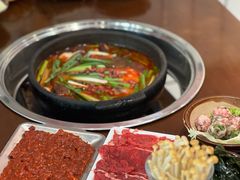 酸汤锅底-黔有有贵州酸汤夺夺粉火锅(五味十字店)