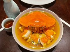 鸡油花雕蒸三门蟹-杭州西子湖四季酒店·金沙厅