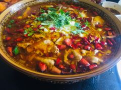 水煮肉片-瑞杰烧烤店·24小时营业(山东路店)