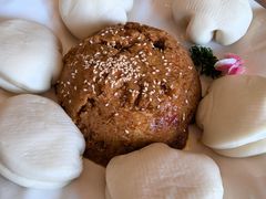 粉蒸素肉配荷叶饼-安多素食(广仁寺路店)