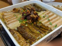 松茸生烤蒸走油肉-得意楼蒸菜馆