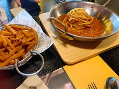 肉酱培根意面-速度披萨(蓝色港湾店)
