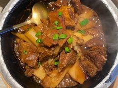 石锅山药焖牛腩-九毛九西北菜(百信广场店)