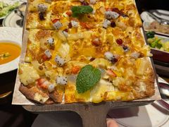 德式传统火焰饼-水果风味-1886德国汽车餐厅(外滩中央店)