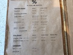菜单-% Arabica(京都东山店)