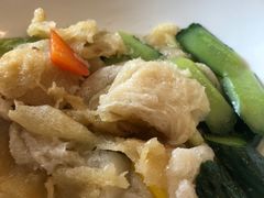 鱼肚扒竹笙-番禺宾馆丽苑厅