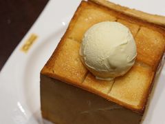 迷你厚多士配雪糕-港丽餐厅(高德置地店)