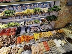 自助取餐区-大胡子烤羊肉清真(天海夜市总店)