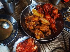 韩式炸鸡-MI WU FACTORY米屋美食工厂餐厅(绿地店)