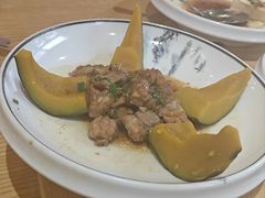 栗子南瓜蒸排骨-德胜轩正宗顺德菜(宝安沙井会展中心店)