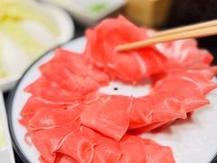 大刀切鲜羊上脑-南门四季铜锅涮肉(大屯·北苑店)