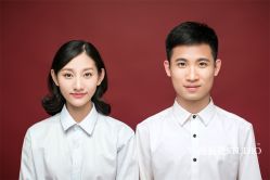 结婚证件照-巴黎婚纱摄影工作室