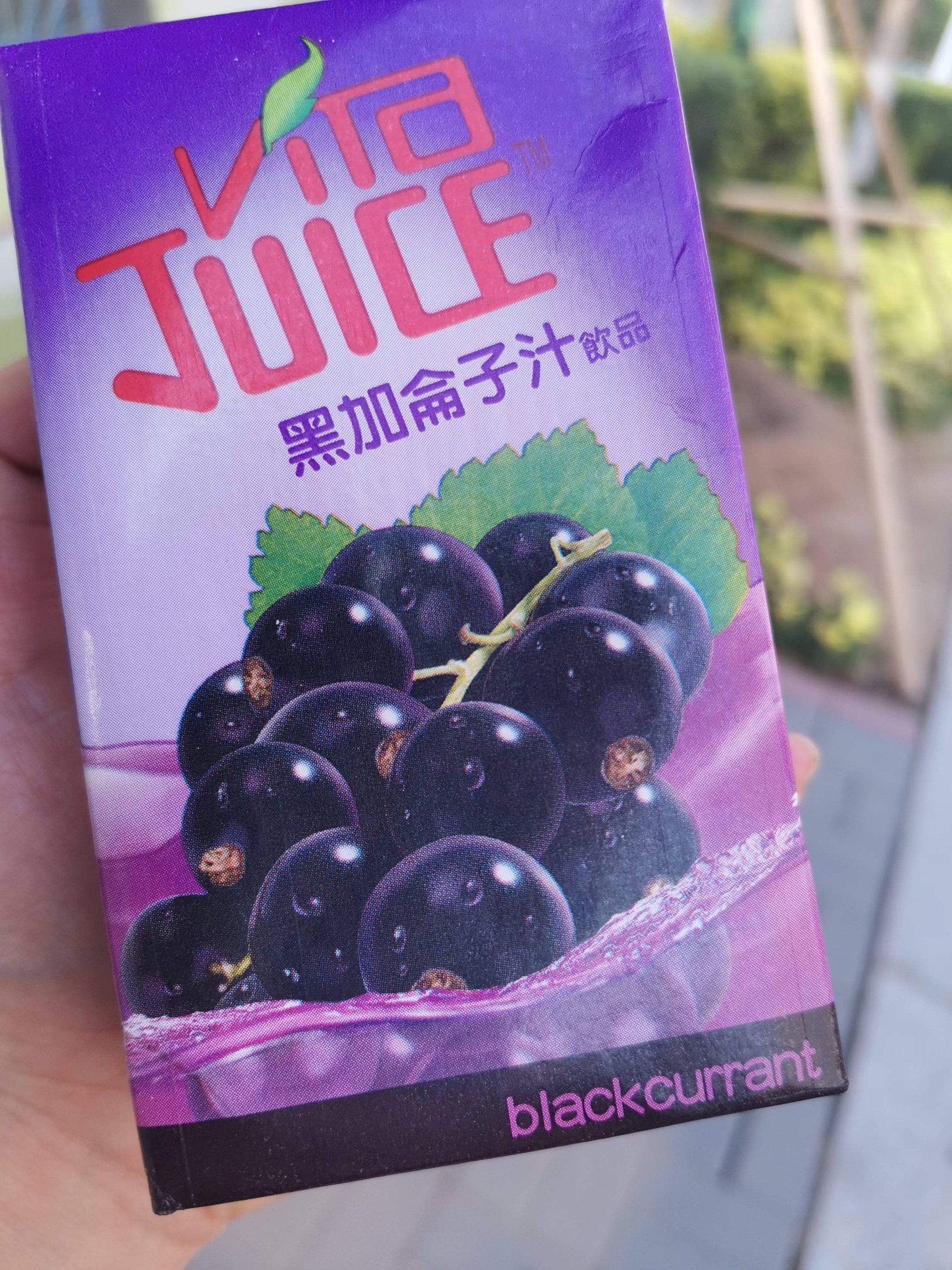 0元玩转这座城黑加仑果汁,挺好喝的