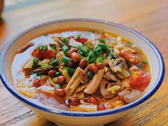 泡椒鸡杂面-车沾巷·重庆老味豌杂面